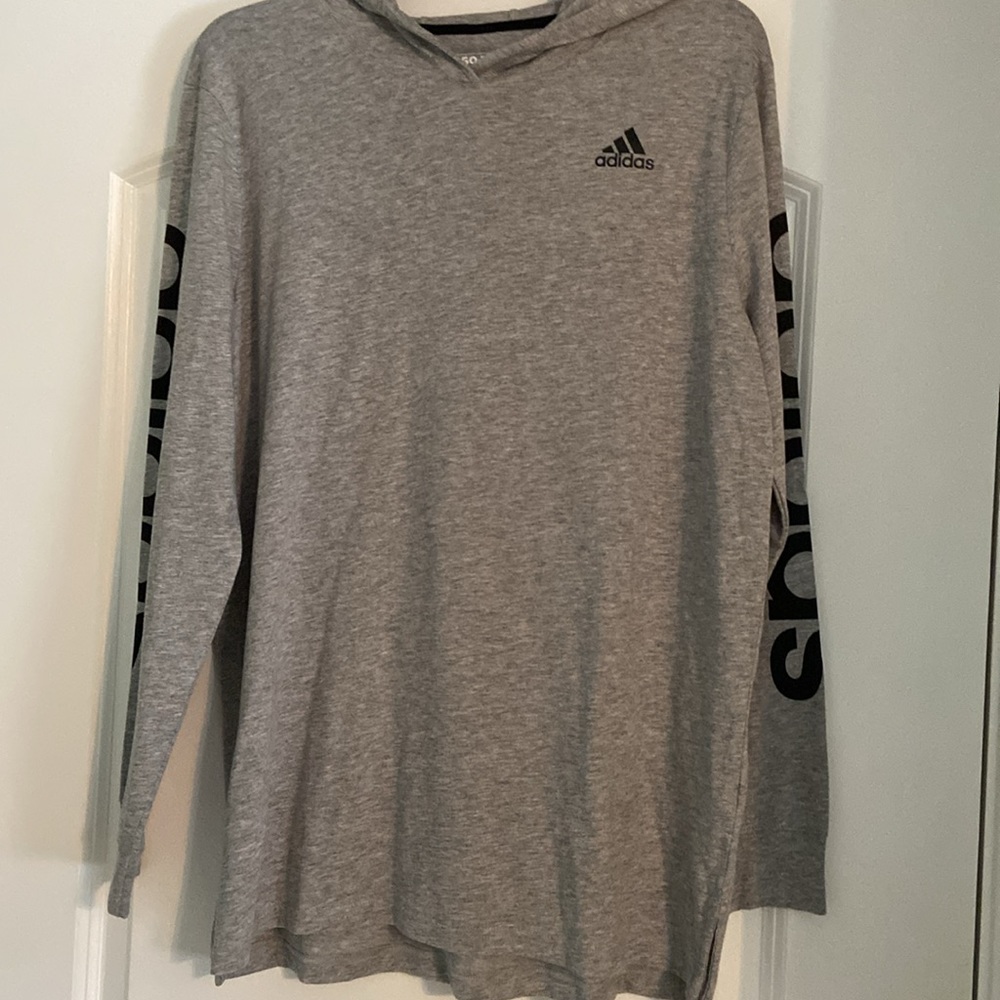Long sleeve hoodie shirt.